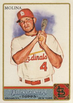 2011 Topps Allen & Ginter #247 Yadier Molina Front