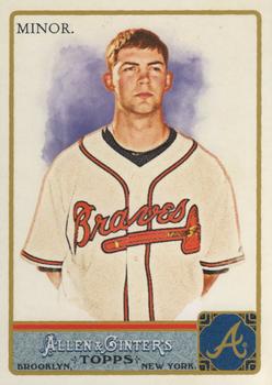 2011 Topps Allen & Ginter #253 Mike Minor Front