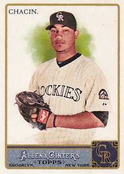 2011 Topps Allen & Ginter #4 Jhoulys Chacin Front