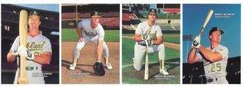 1988 Mother's Cookies Mark McGwire #1 / 2 / 3 / 4 Mark McGwire Front
