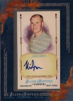 2011 Topps Allen & Ginter - Autographs #AGA-NJA Nick Jacoby Front