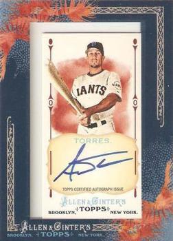2011 Topps Allen & Ginter - Autographs #AGA-AT Andres Torres Front
