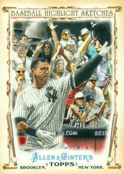 2011 Topps Allen & Ginter - Baseball Highlight Sketches #BHS-20 Alex Rodriguez Front