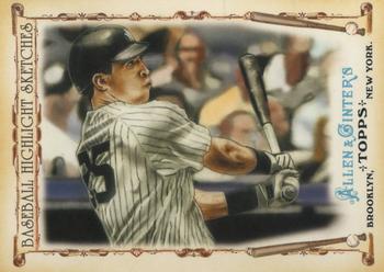 2011 Topps Allen & Ginter - Baseball Highlight Sketches #BHS-23 Mark Teixeira Front