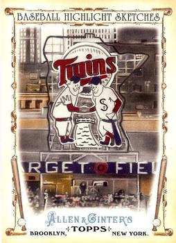 2011 Topps Allen & Ginter - Baseball Highlight Sketches #BHS-1 Minnesota Twins Front