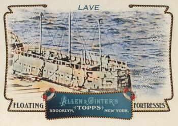 2011 Topps Allen & Ginter - Floating Fortresses #FF11 Lave Front