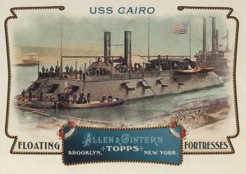 2011 Topps Allen & Ginter - Floating Fortresses #FF15 USS Cairo Front