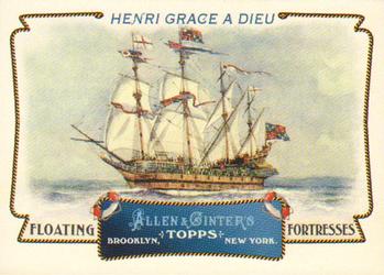 2011 Topps Allen & Ginter - Floating Fortresses #FF3 Henri Grace a Dieu Front