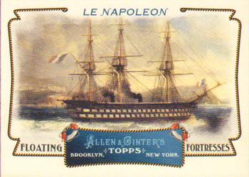 2011 Topps Allen & Ginter - Floating Fortresses #FF8 Le Napoleon Front