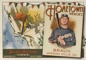 2011 Topps Allen & Ginter - Hometown Heroes #HH10 Ryan Braun Front