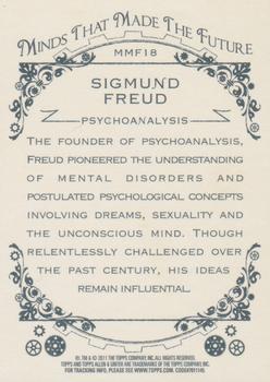 2011 Topps Allen & Ginter - Minds that Made the Future #MMF18 Sigmund Freud Back