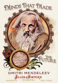 2011 Topps Allen & Ginter - Minds that Made the Future #MMF31 Dmitri Mendeleev Front
