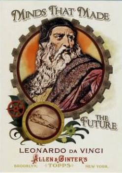 2011 Topps Allen & Ginter - Minds that Made the Future #MMF1 Leonardo da Vinci Front