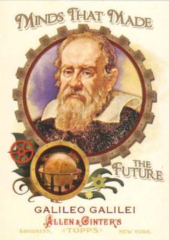 2011 Topps Allen & Ginter - Minds that Made the Future #MMF25 Galileo Galilei Front