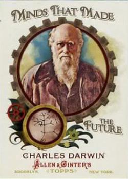 2011 Topps Allen & Ginter - Minds that Made the Future #MMF26 Charles Darwin Front