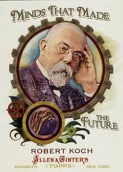 2011 Topps Allen & Ginter - Minds that Made the Future #MMF32 Robert Koch Front