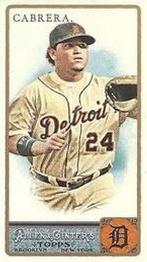 2011 Topps Allen & Ginter - Mini A & G Back #10 Miguel Cabrera Front
