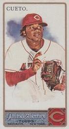 2011 Topps Allen & Ginter - Mini A & G Back #29 Johnny Cueto Front