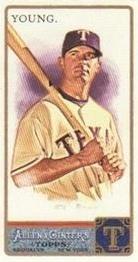 2011 Topps Allen & Ginter - Mini A & G Back #142 Michael Young Front