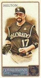 2011 Topps Allen & Ginter - Mini A & G Back #154 Todd Helton Front