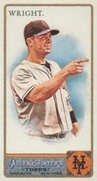 2011 Topps Allen & Ginter - Mini A & G Back #160 David Wright Front
