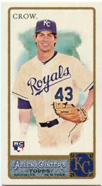 2011 Topps Allen & Ginter - Mini A & G Back #177 Aaron Crow Front