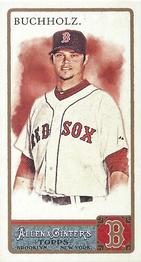 2011 Topps Allen & Ginter - Mini A & G Back #182 Clay Buchholz Front