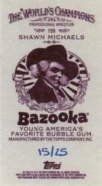2011 Topps Allen & Ginter - Mini Bazooka #159 Shawn Michaels Back