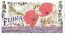 2011 Topps Allen & Ginter - Mini Flora of the World #FOW-3 Shirley Poppy Front