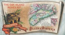 2011 Topps Allen & Ginter - Mini Fortunes for the Taking #FFT1 The Oak Island Money Pit Front