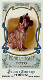 2011 Topps Allen & Ginter - Mini Portraits of Penultimacy #PP10 Toto Front