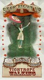 2011 Topps Allen & Ginter - Mini Step Right Up #SRU10 Tightrope Walking Front