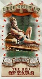 2011 Topps Allen & Ginter - Mini Step Right Up #SRU1 The Bed of Nails Front