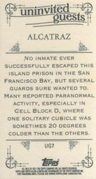 2011 Topps Allen & Ginter - Mini Uninvited Guests #UG7 Alcatraz Back