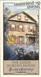 2011 Topps Allen & Ginter - Mini Uninvited Guests #UG10 The Lizzie Borden House Front