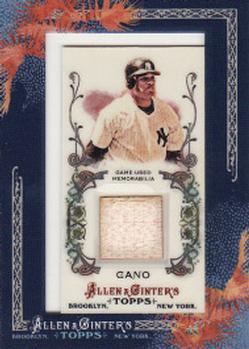 2011 Topps Allen & Ginter - Relics #AGR-RC Robinson Cano Front