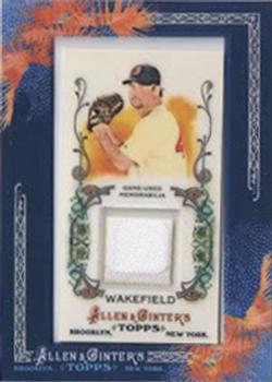 2011 Topps Allen & Ginter - Relics #AGR-TW Tim Wakefield Front