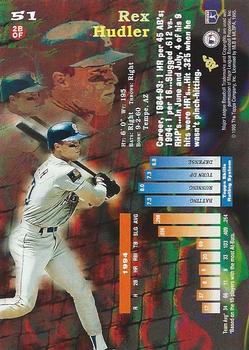 1995 Stadium Club #51 Rex Hudler Back