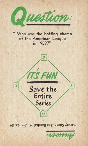 1960 Nu-Cards Baseball Hi-Lites #10 Thomson's Homer Sinks Dodgers Back