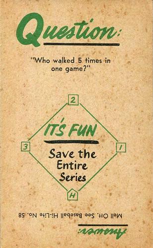1960 Nu-Cards Baseball Hi-Lites #36 Umpires Clear White Sox Bench Back