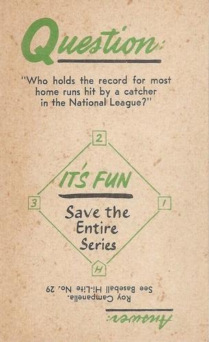 1960 Nu-Cards Baseball Hi-Lites #39 Ted Williams Hits .406 For Season Back