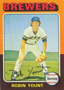 1975 Topps Mini #223 Robin Yount Front