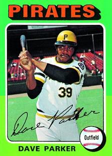 1975 Topps Mini #29 Dave Parker Front