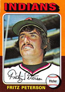 1975 Topps Mini #62 Fritz Peterson Front