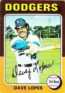 1975 Topps Mini #93 Dave Lopes Front