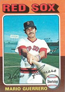 1975 Topps Mini #152 Mario Guerrero Front