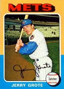 1975 Topps Mini #158 Jerry Grote Front
