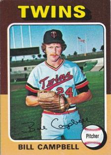 1975 Topps Mini #226 Bill Campbell Front