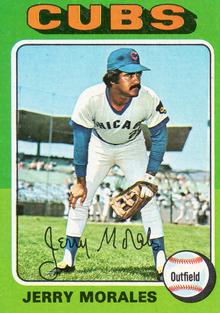 1975 Topps Mini #282 Jerry Morales Front