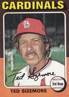 1975 Topps Mini #404 Ted Sizemore Front